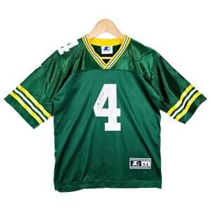 Vintage Starter Brett Farve Packers Jersey Youth Size Small 8 1999 90s Vtg NFL